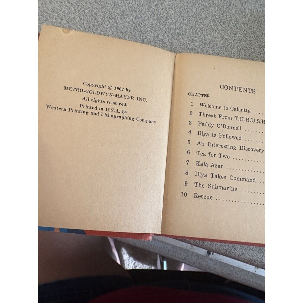 Little Big Books Vintage 1967 Set Of 3 Tarzan , The Invaders, Calcutta Affair - Picture 7 of 10